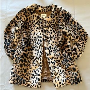 Fantastic faux fur fashion jacket